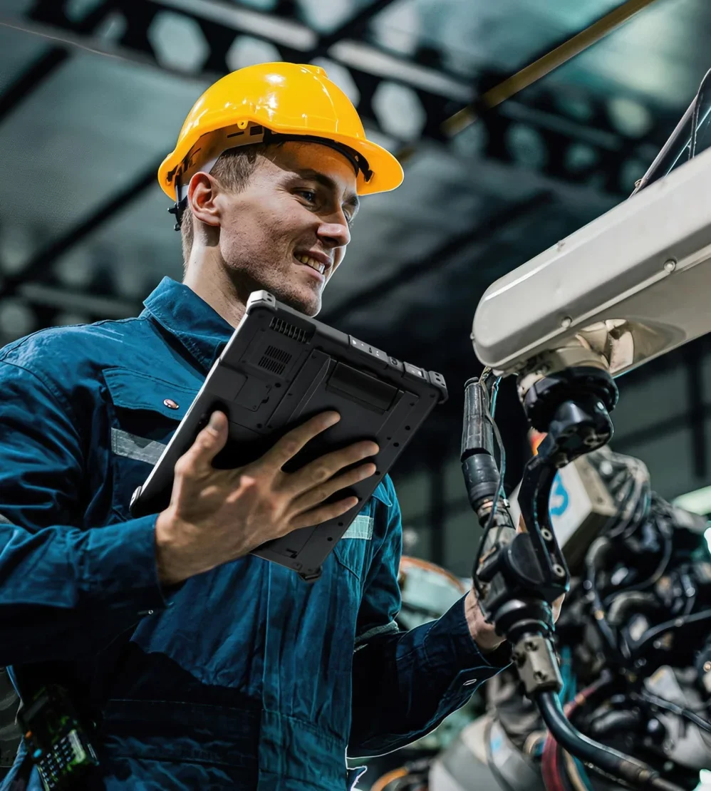 Techniker im Einsatz